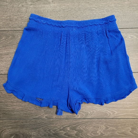 Boho Blue Shorts - Picture 3 of 5